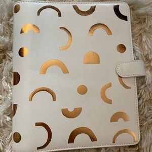 Lightly used a5 kikki k leather planner